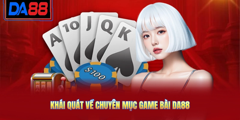Khái quát về chuyên mục game bài DA88
