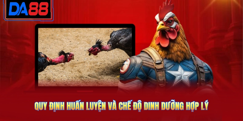 Quy định huấn luyện và chế độ dinh dưỡng hợp lý